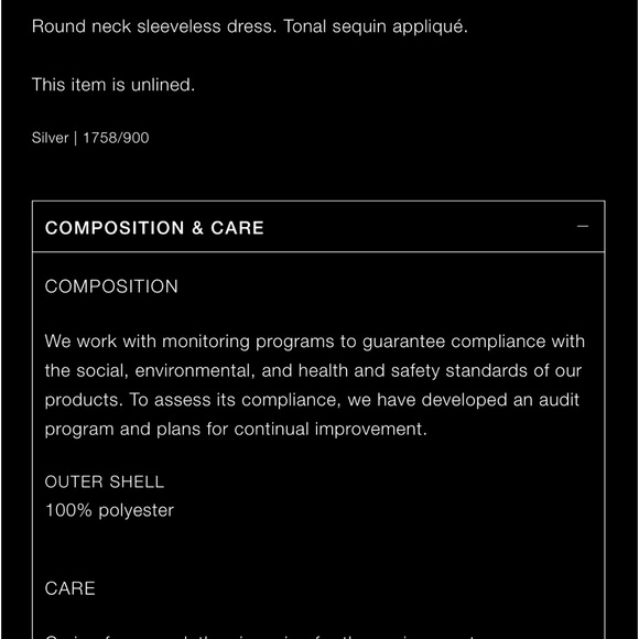 Zara sequin mesh dress - Picture 9 of 13